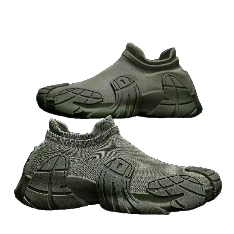 Sock Men's Breathable Dad Slip-Ons 2025