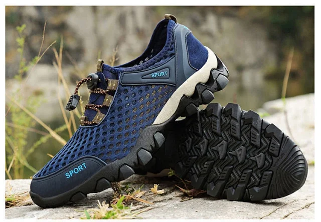 Men's 2025 Water Trail Hiking Shoes Detail