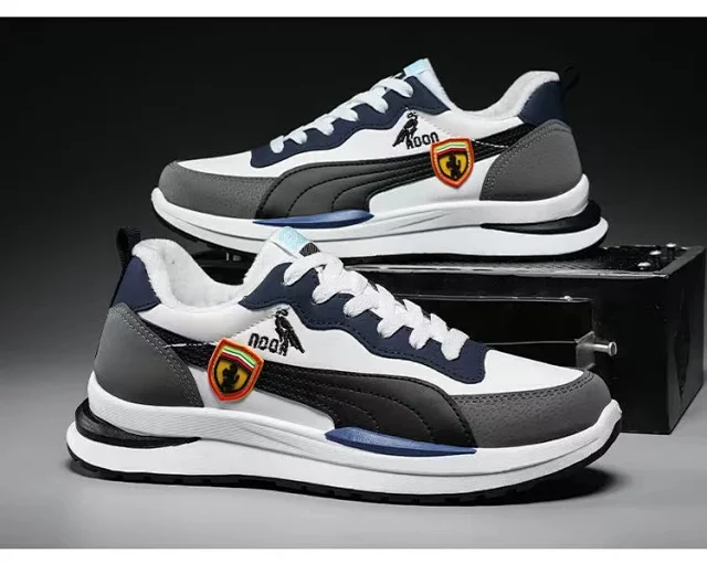Men's Autumn Trendy Dad Sneakers Korean Style Detail