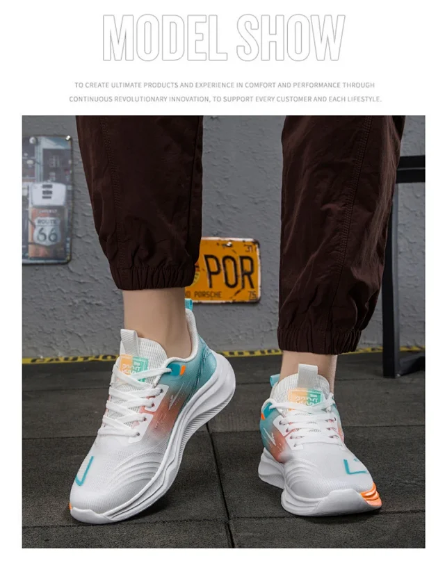 Men's Casual Platform Sneakers Spring 2025 Detail