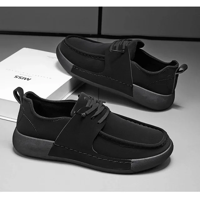 Men's Retro Suede Loafers Spring 2025 Detail