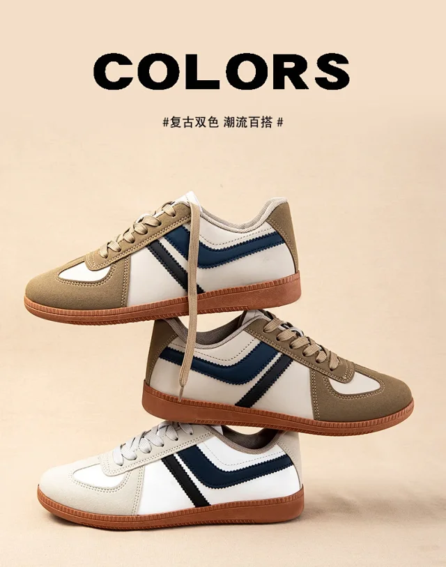 SS25 Panel Vintage Deutsch Trainers Detail