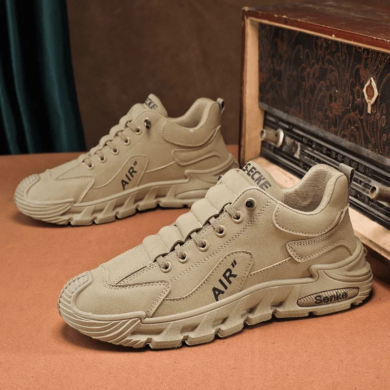Men's CloudSoft Thick-Sole Sneakers 2025