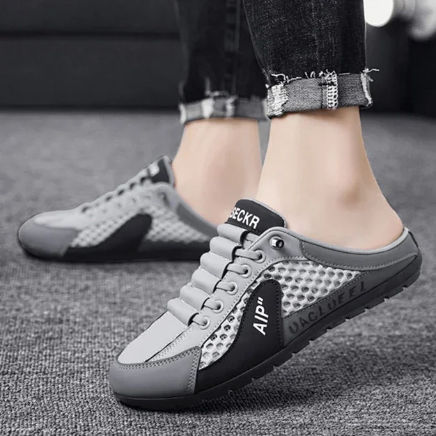 Men's Mesh Slip-On Sneakers New Detail
