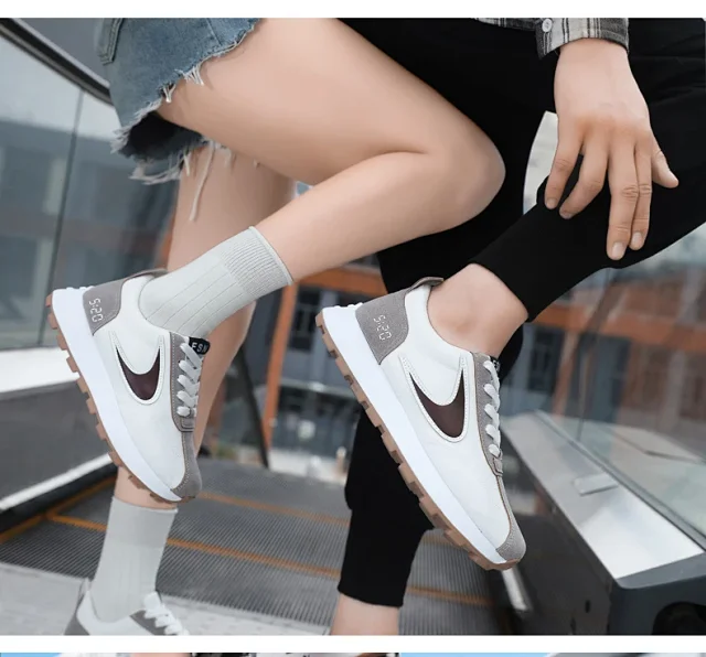 Couple Summer Breeze Unisex Dad Sneakers Detail