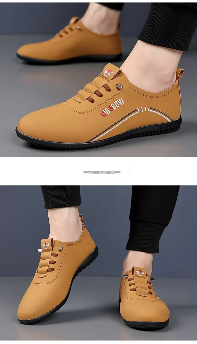 Men's Soft Sole Loafer - Autumn Casual British Style Detail