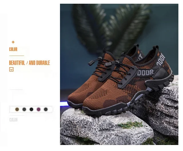 Men's Water Hiking Sport Shoes Detail