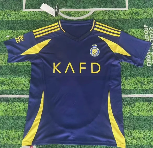 Al Nassr CR7 Home Away Jersey Detail