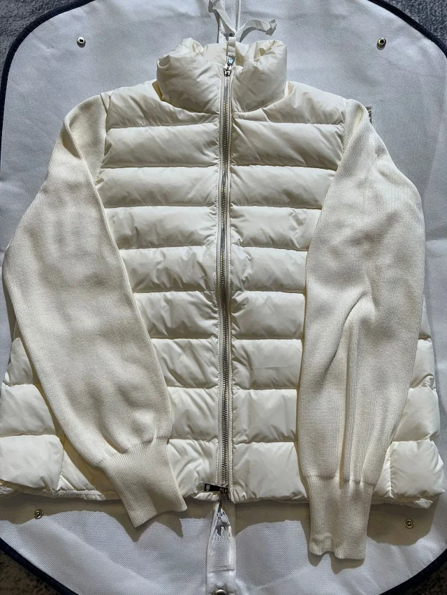 Moncler Women's Lightweight Puffer Ice Cream Detail