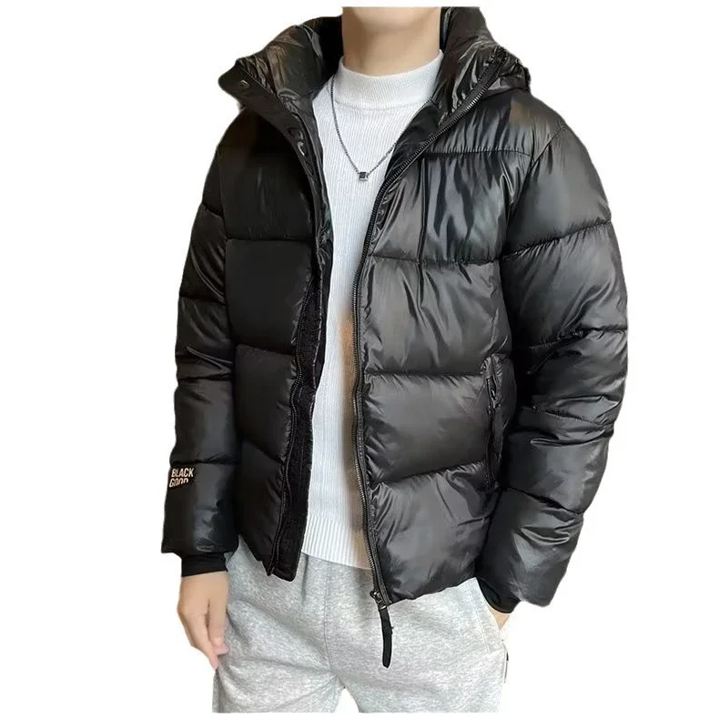 New Winter Insulated Black Gold Parka
