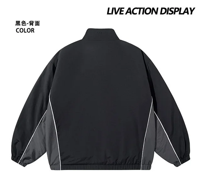 Reversible Youth Street Style Cargo Jacket AW23 Detail