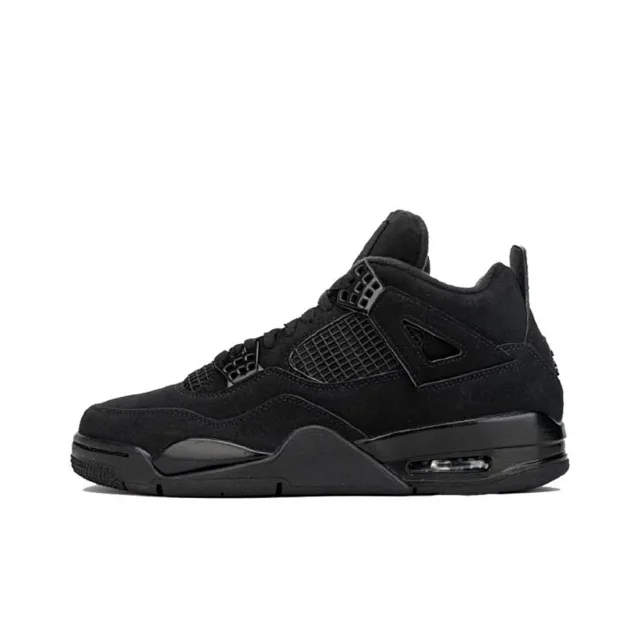 AJ4 Thunder Yellow Unisex Basketball Shoes Detail
