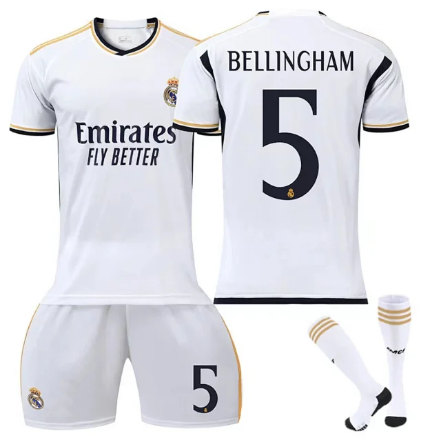RM Kids Kit 23-24 Bellingham Vinicius Detail