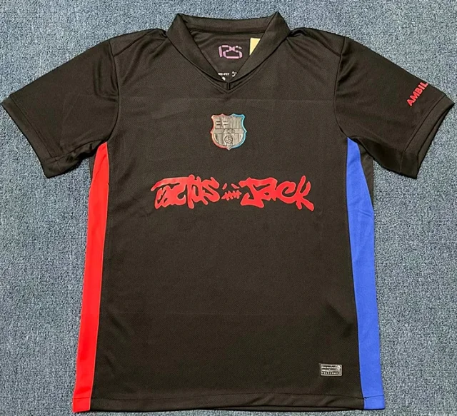 2526 Club Breathable Football Jersey Rare Detail