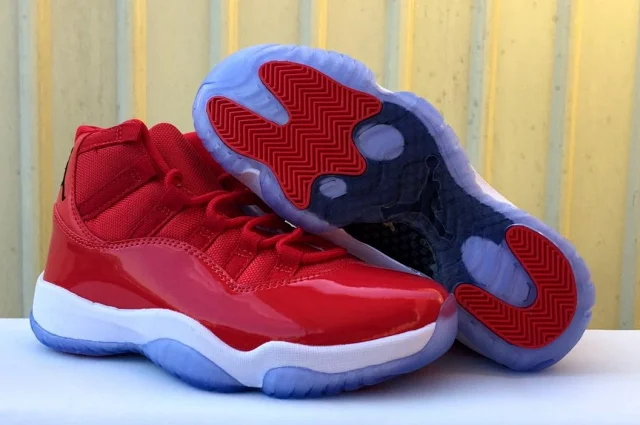 Air Jordan 11 High Basketball Shoes Multi-Color Detail
