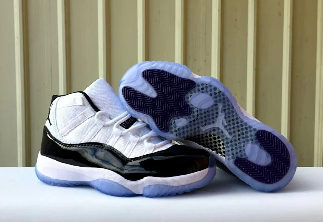 Air Jordan 11 High Basketball Shoes Multi-Color Detail