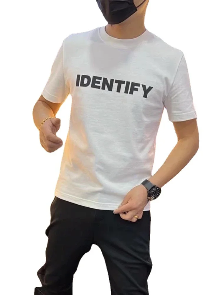 Men's 3D Letter Slim Fit Tee