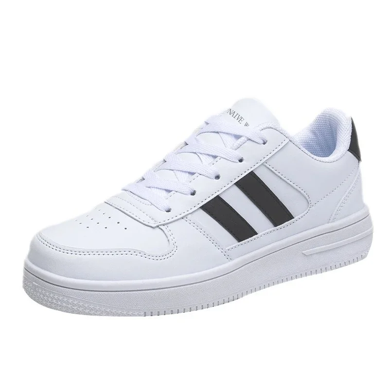 Unisex Breathable White Couples Sneakers