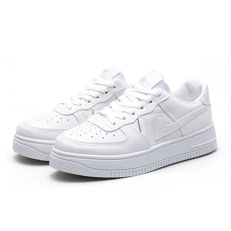 Breathable Unisex Two-Stripe School Plimsolls (Korean Style)