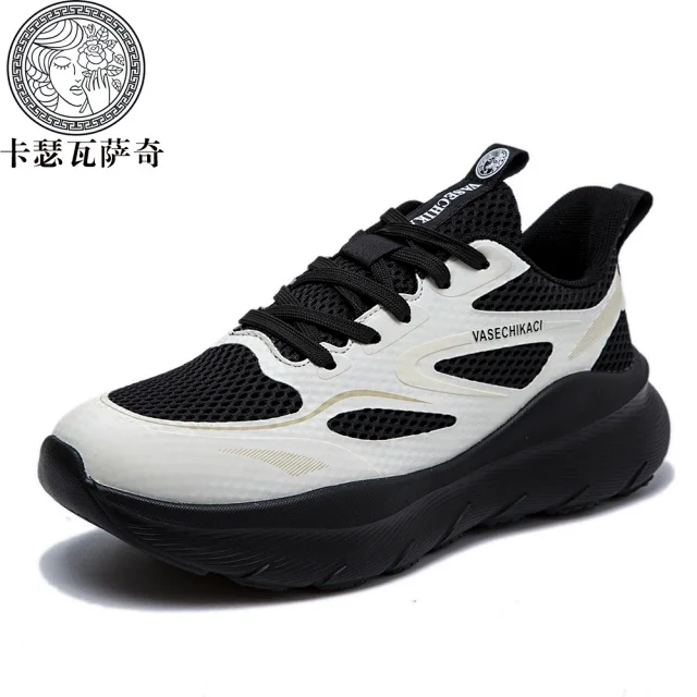 Unisex Breathable Mesh Platform Sneakers Detail