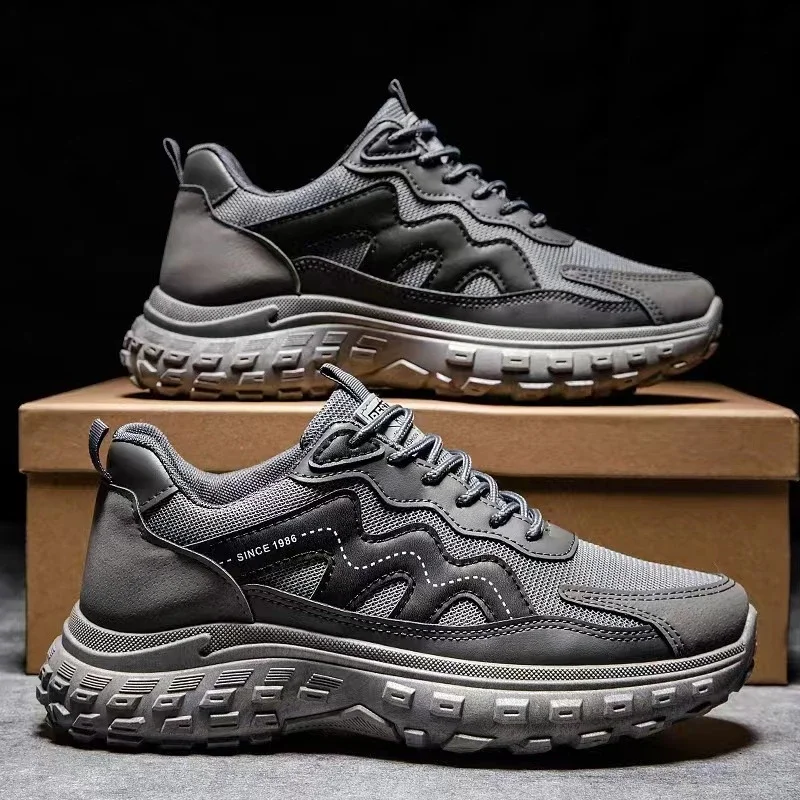 Spring Retro Men's Mesh Running Shoes