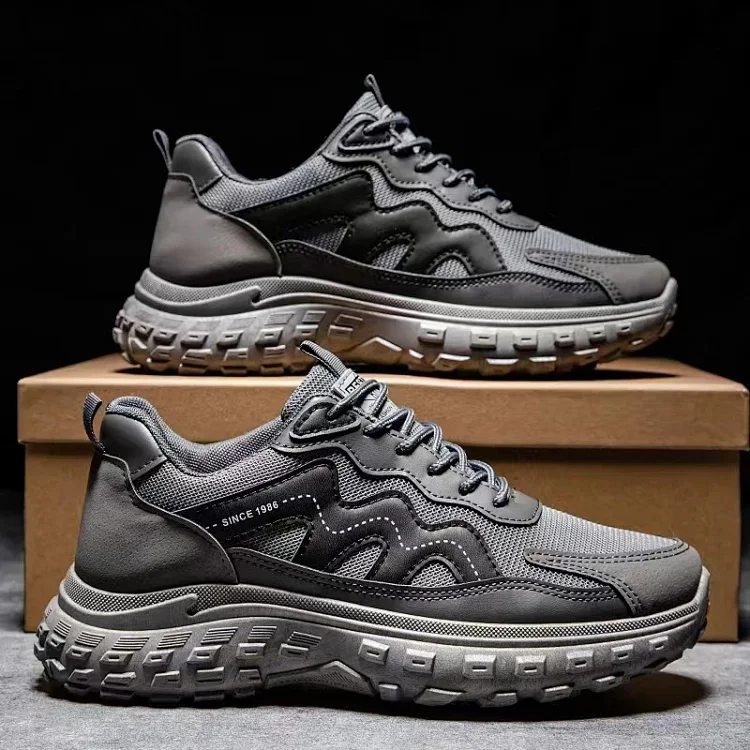 Spring Retro Men's Mesh Running Shoes