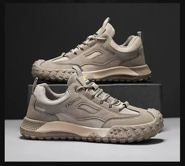 Men's Outdoor Hiking Work Leisure Boots Detail