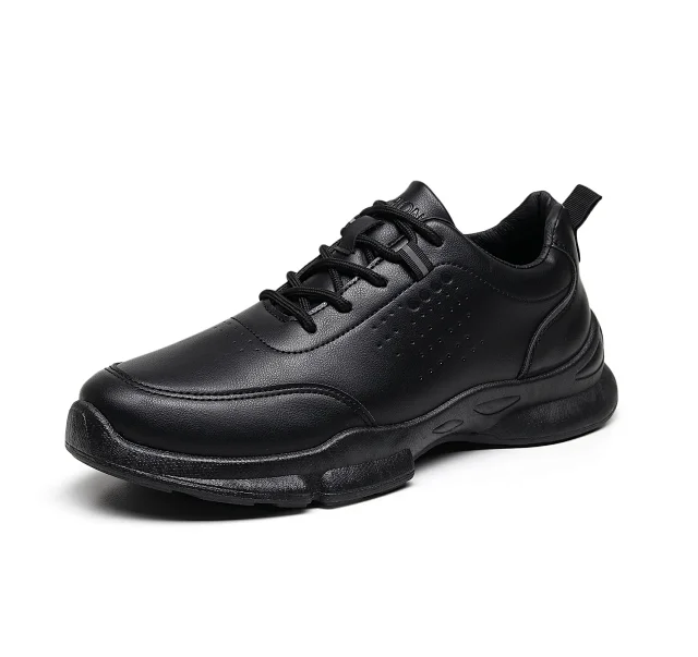 Men's Soft Leather Business Casual Shoes Detail