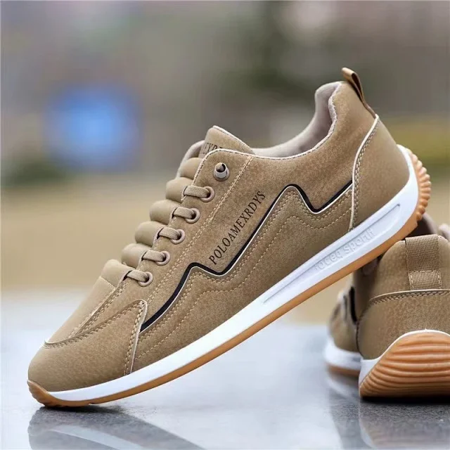 Men's Anti-odor Canvas Slip-ons Breathable Retro Detail