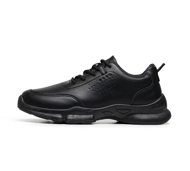 Men's Soft Leather Business Casual Shoes Detail