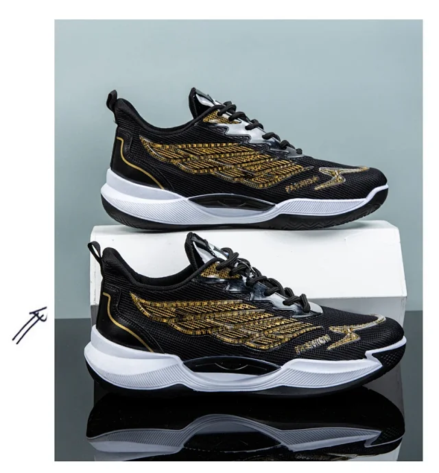 2025 Men's Youth Breathable Platform Sneakers Detail