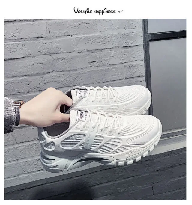 Men's Mesh Retro Casual Sneakers Detail