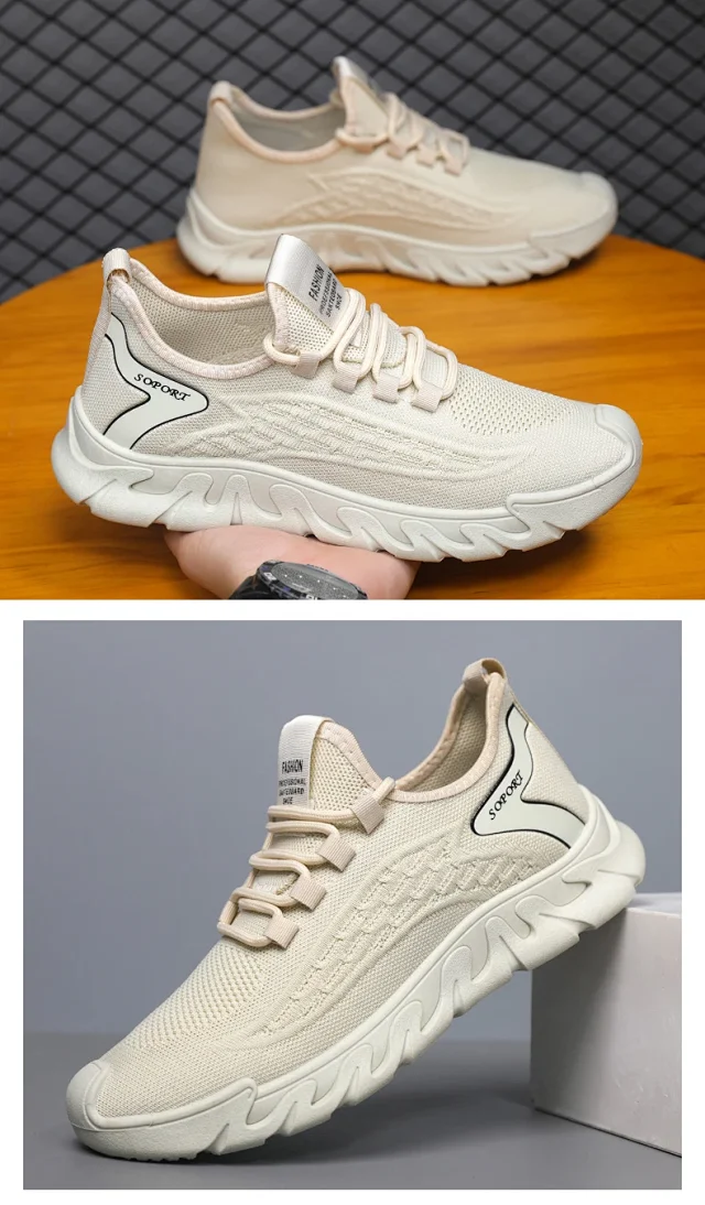 2025 Summer Breathable Mesh Lift Runners Detail
