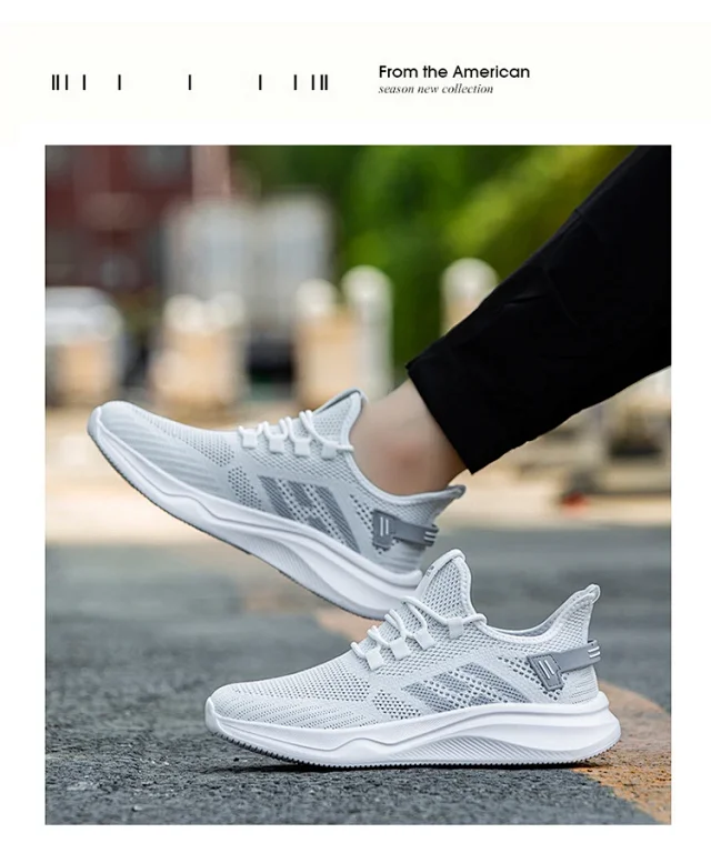 Unisex Breathable Slip-On Lightweight Shoes Detail