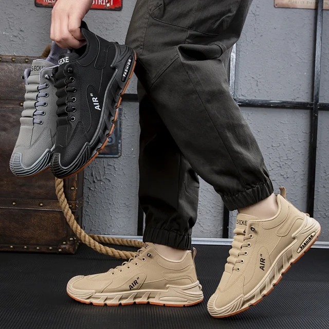 Men's Chunky Dad Shoes Comfort Sneakers Detail