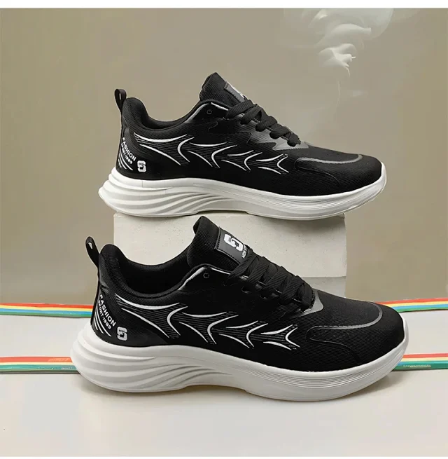 Men's Unisex Casual Running Shoes Stylish Breathable Flex Support Detail
