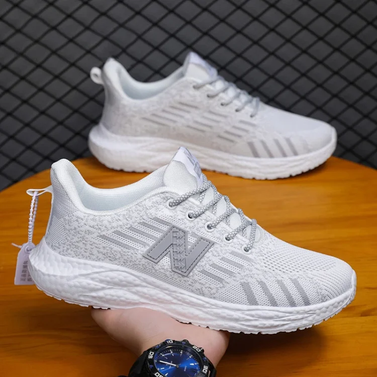 Unisex Flyknit Running Shoes Soft Sole