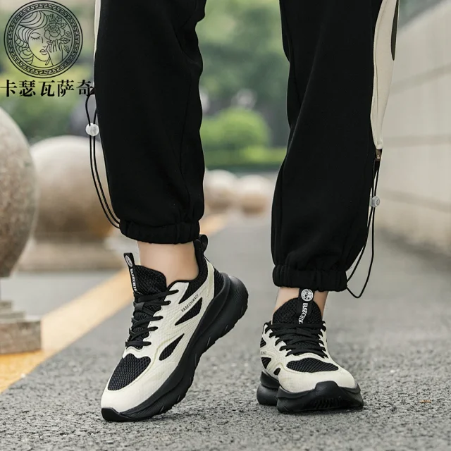 Unisex Breathable Mesh Platform Sneakers Detail