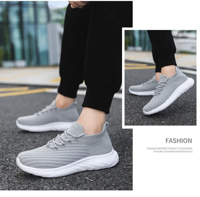 Summer Unisex Mesh Light-Breathable Casual Sneakers Detail
