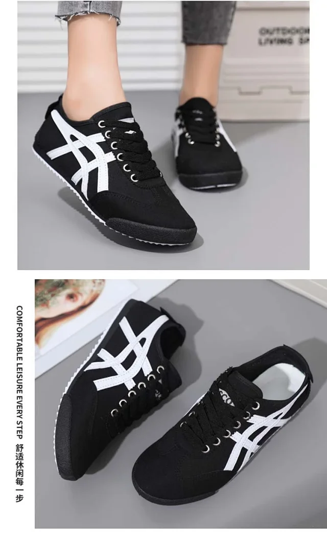 Korean Street Canvas Sneakers Lightweight Detail