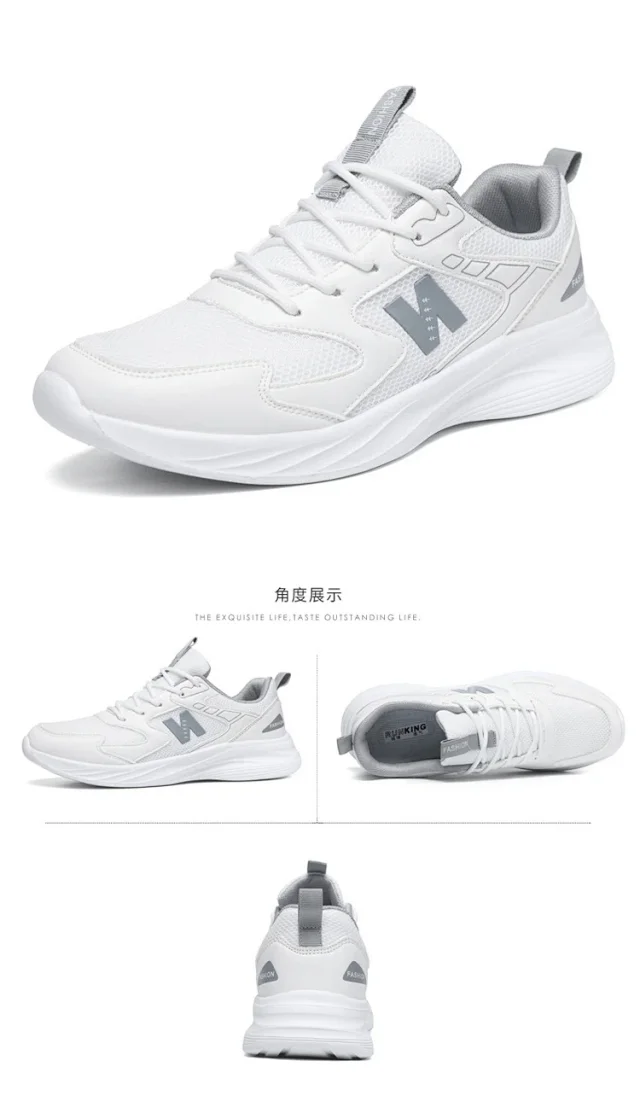 Summer Men's Mesh Couple Running Shoes Detail
