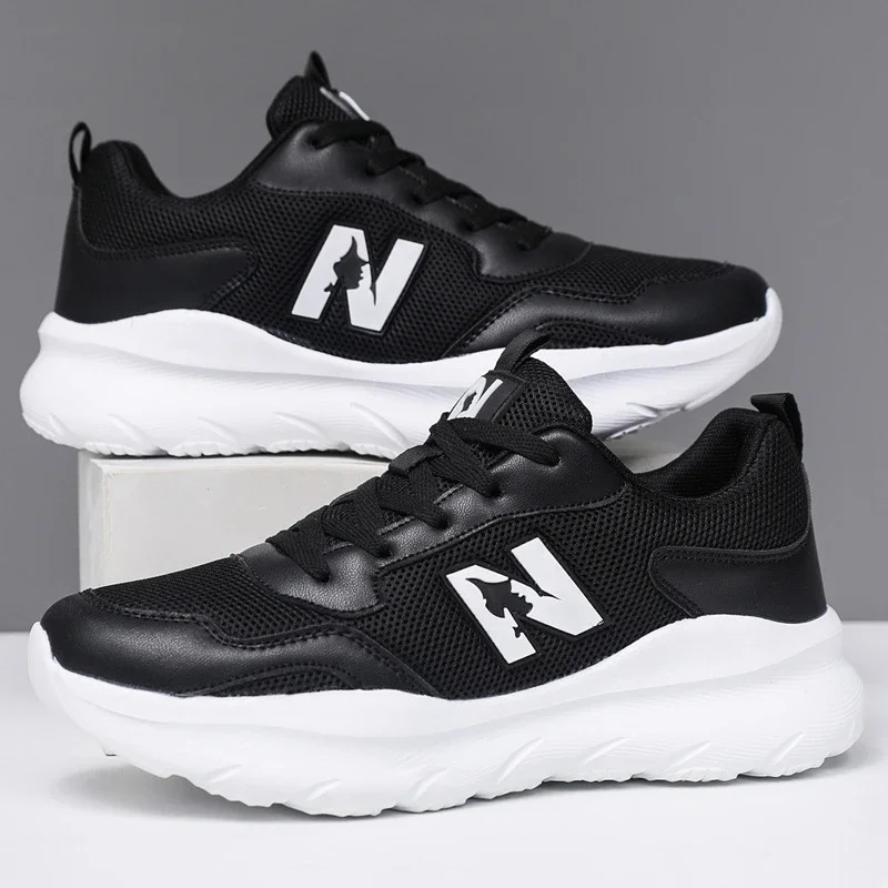 Unisex Couple Lightweight Platform Running Sneakers