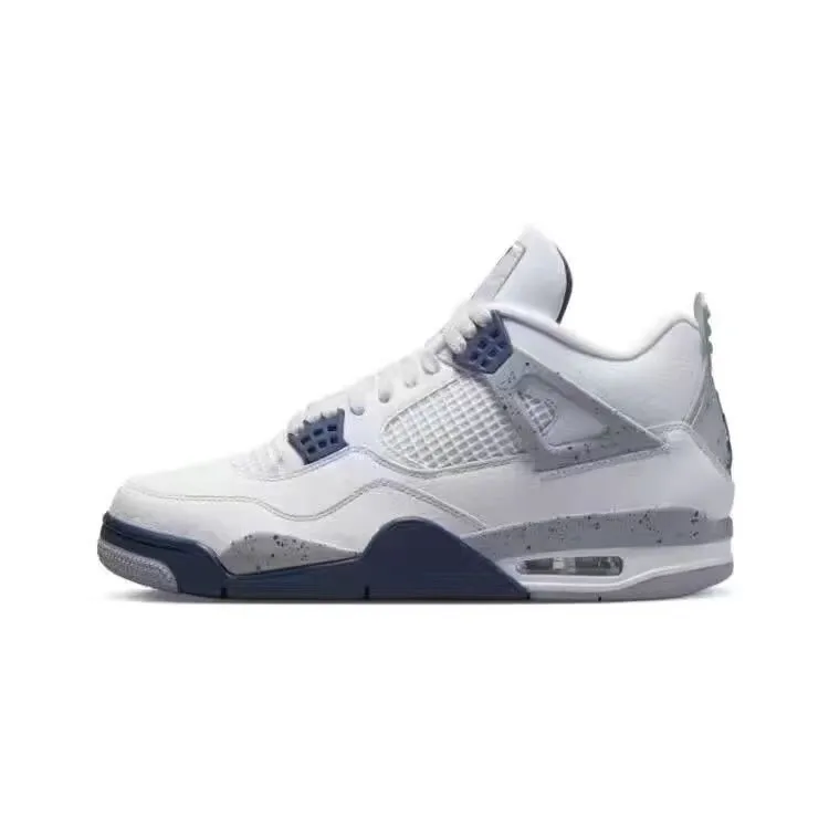 AJ4 Thunder Yellow Unisex Basketball Shoes
