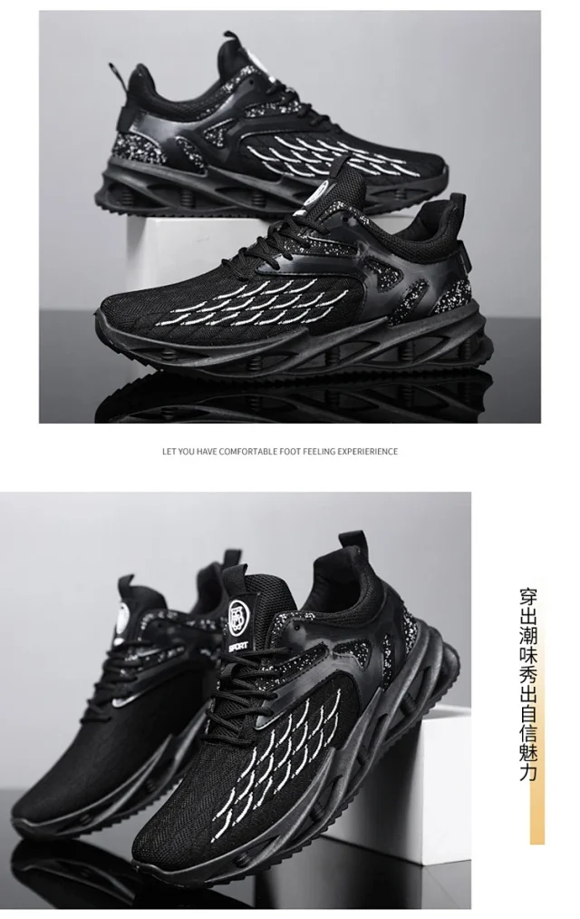 2025 Men's Lightweight Breathable Running Shoes Detail