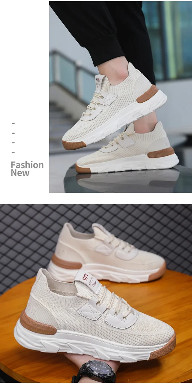 Men's 2025 Fall Breathable Ultralight Casual Sneakers Detail