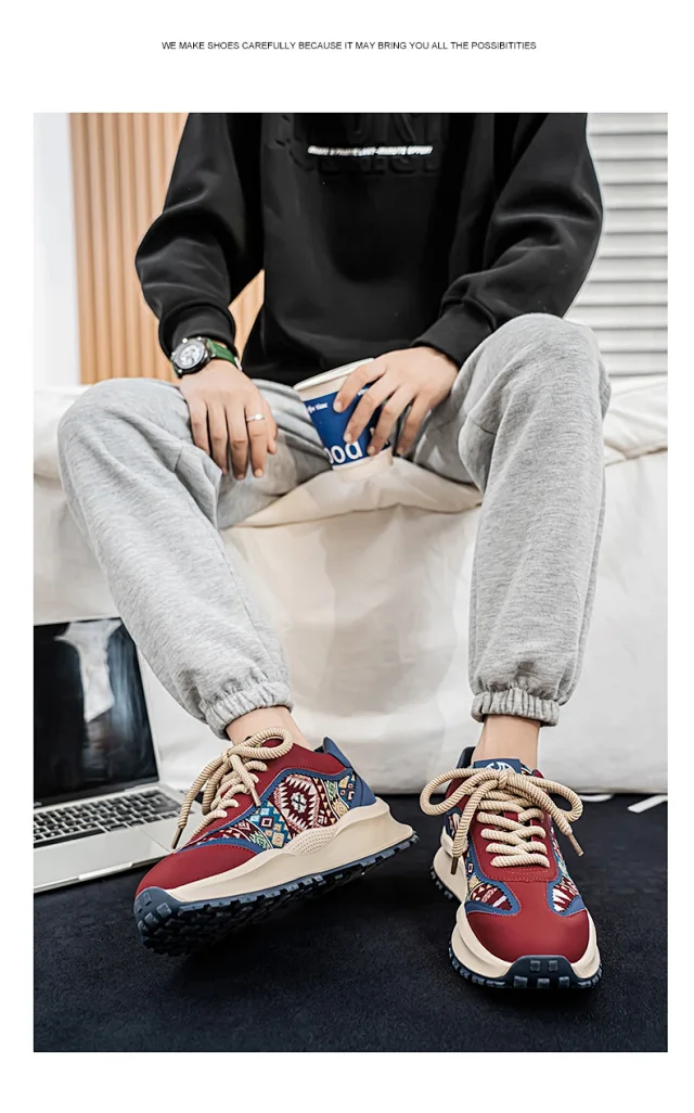 Spring 2025 Embroidered Lift Comfort Sneakers Detail