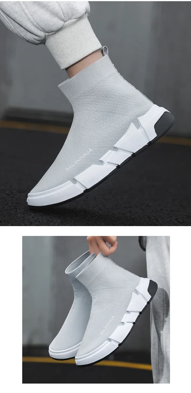 Men's '23 Running Sock Shoes Stylish Detail