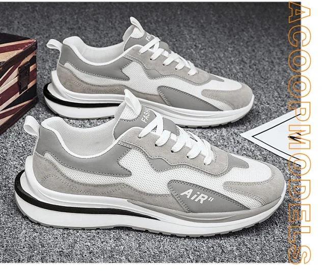 Men's Breathable Flyknit Running Shoes SS2025 Comfy Detail