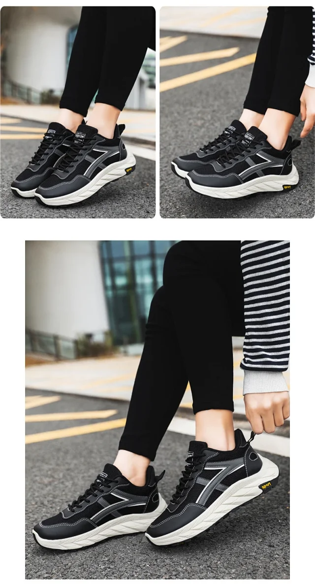Unisex Mesh Lightweight Running Sneakers Detail