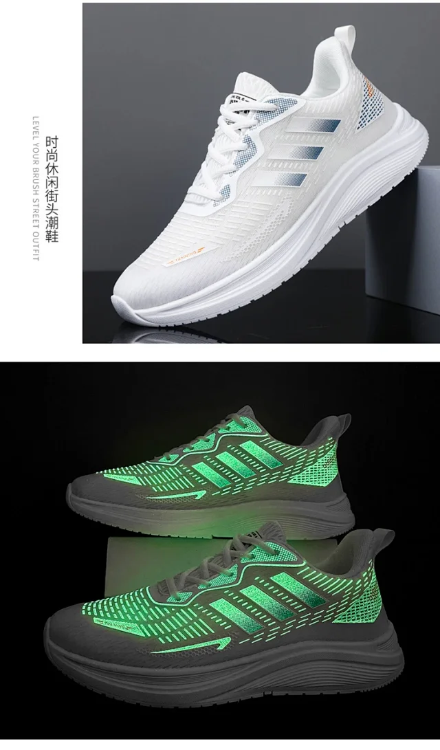Summer Breathable Mesh Casual Running Shoes Detail